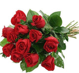 12 ROSES ROUGES A TIGES LONGUES/arranger